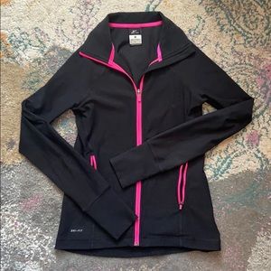 Nike Dri Fit zip up jacket